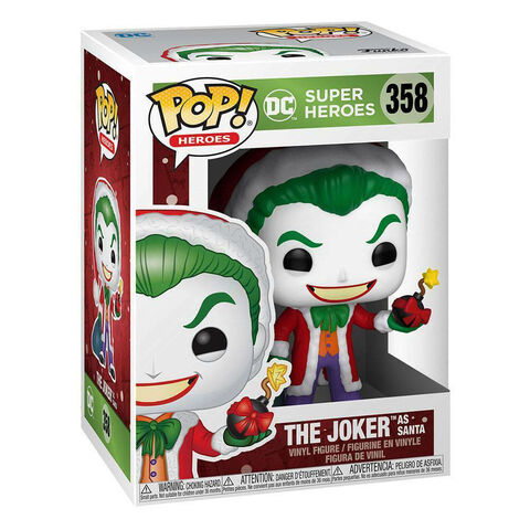 Figurine Funko Pop! N°358 - Heroes Holiday - Santa Joker